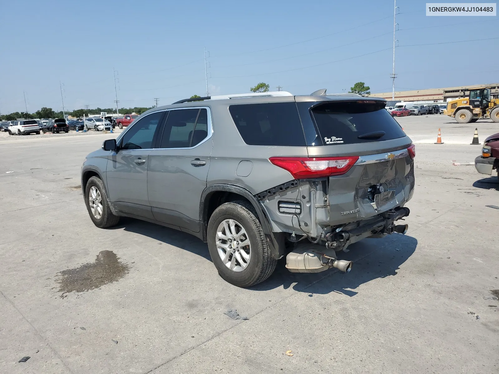 1GNERGKW4JJ104483 2018 Chevrolet Traverse Lt