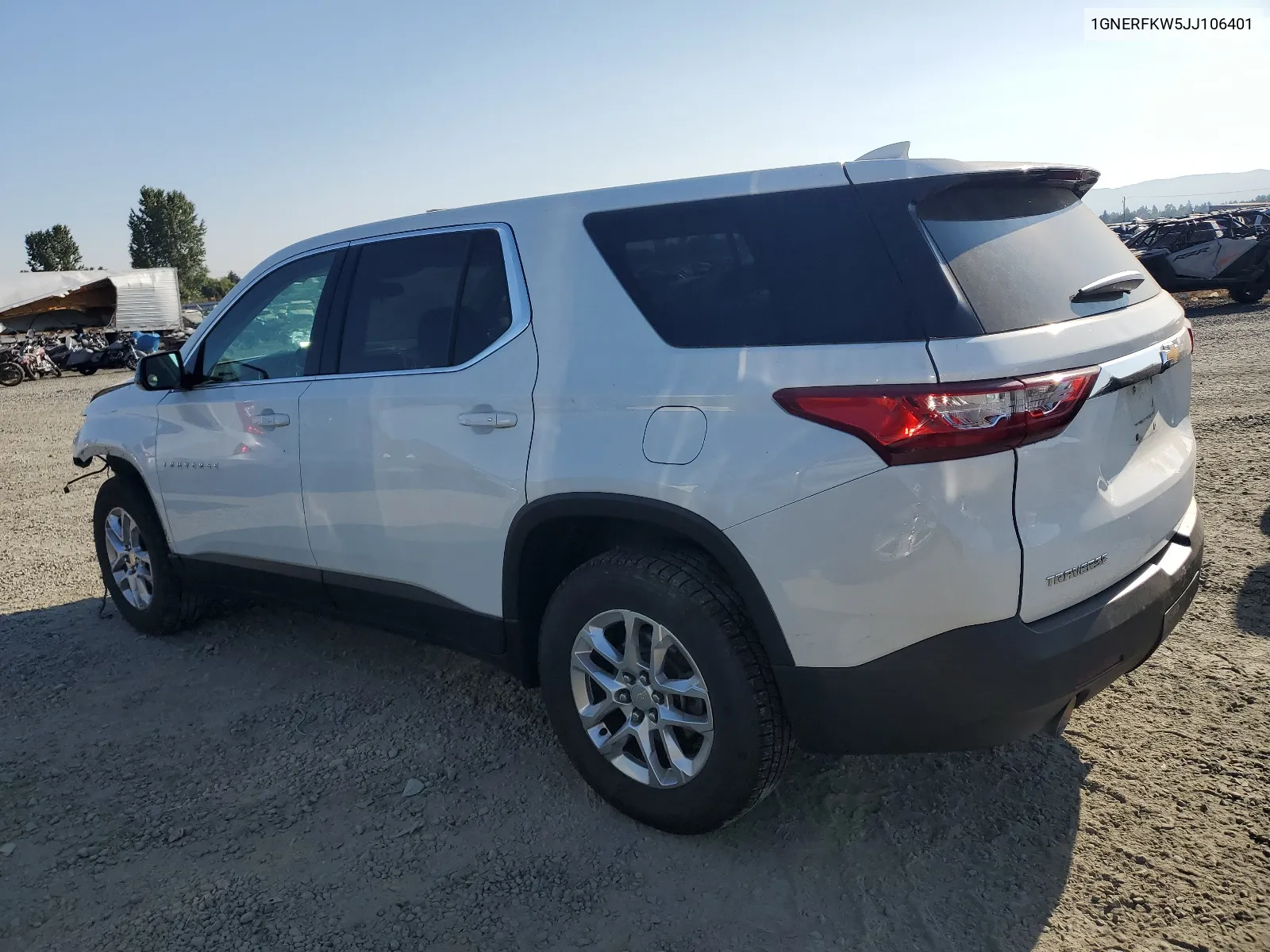 2018 Chevrolet Traverse Ls VIN: 1GNERFKW5JJ106401 Lot: 67116574