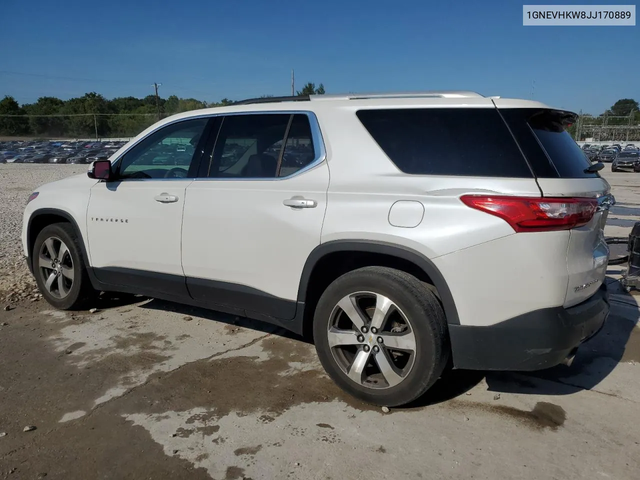 2018 Chevrolet Traverse Lt VIN: 1GNEVHKW8JJ170889 Lot: 67206634