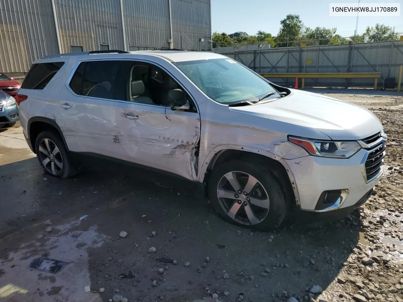 2018 Chevrolet Traverse Lt VIN: 1GNEVHKW8JJ170889 Lot: 67206634