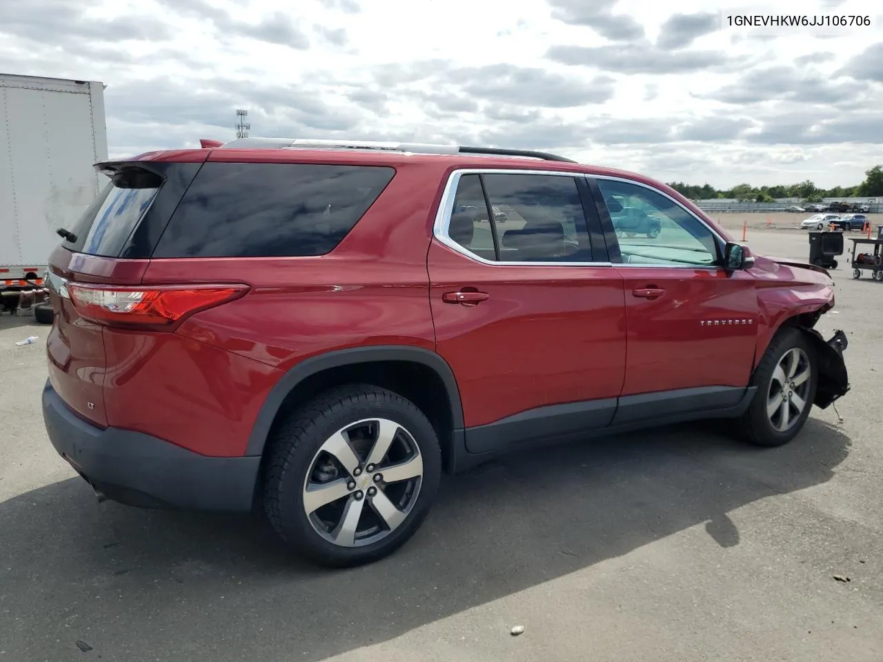 2018 Chevrolet Traverse Lt VIN: 1GNEVHKW6JJ106706 Lot: 68302204