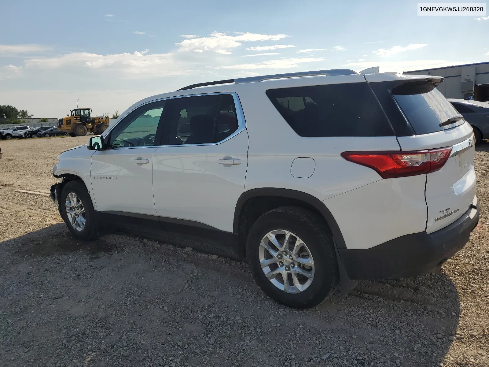 1GNEVGKW5JJ260320 2018 Chevrolet Traverse Lt