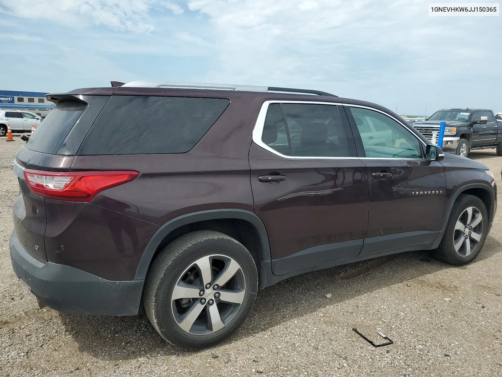 1GNEVHKW6JJ150365 2018 Chevrolet Traverse Lt