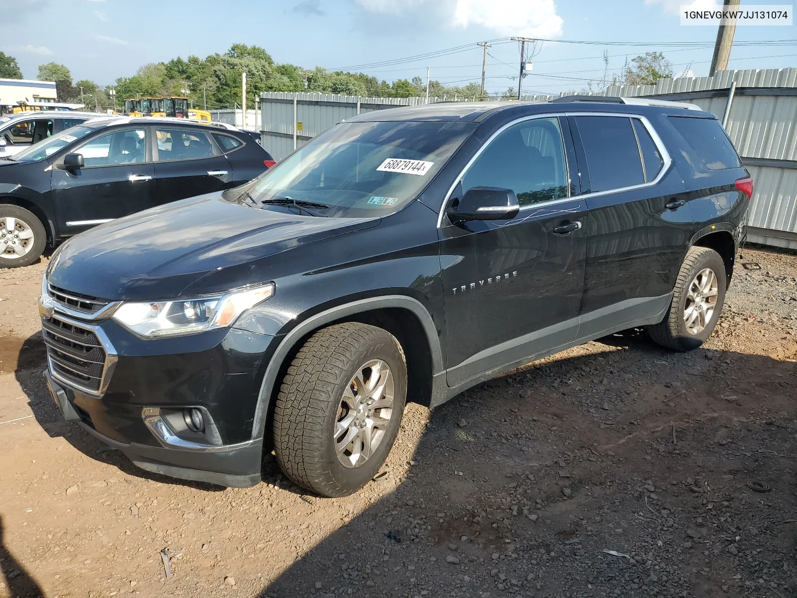 1GNEVGKW7JJ131074 2018 Chevrolet Traverse Lt