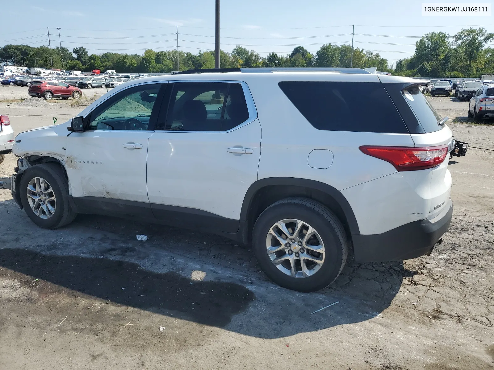 2018 Chevrolet Traverse Lt VIN: 1GNERGKW1JJ168111 Lot: 68987944