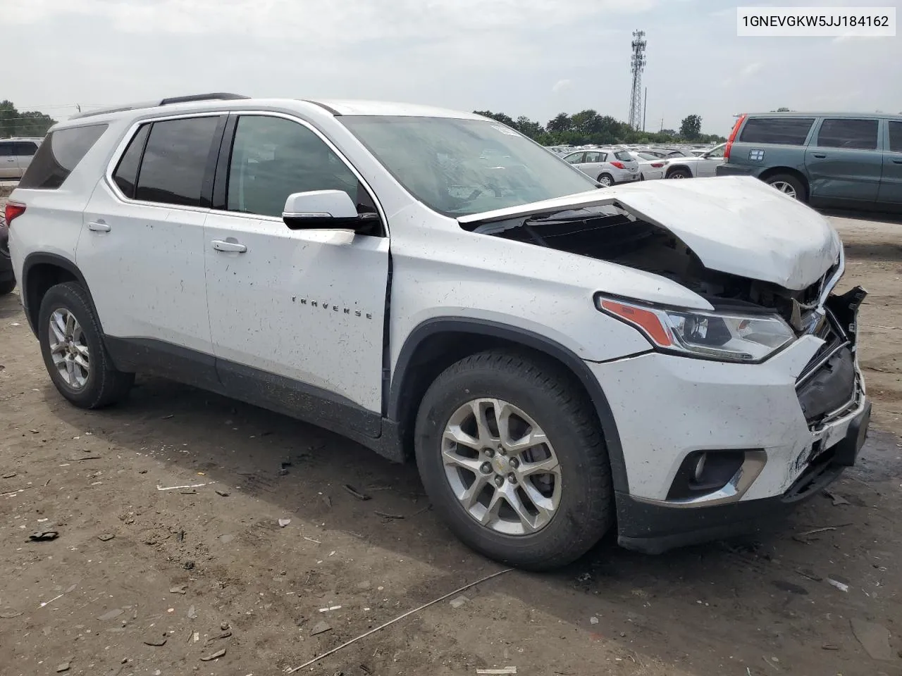 2018 Chevrolet Traverse Lt VIN: 1GNEVGKW5JJ184162 Lot: 69067334