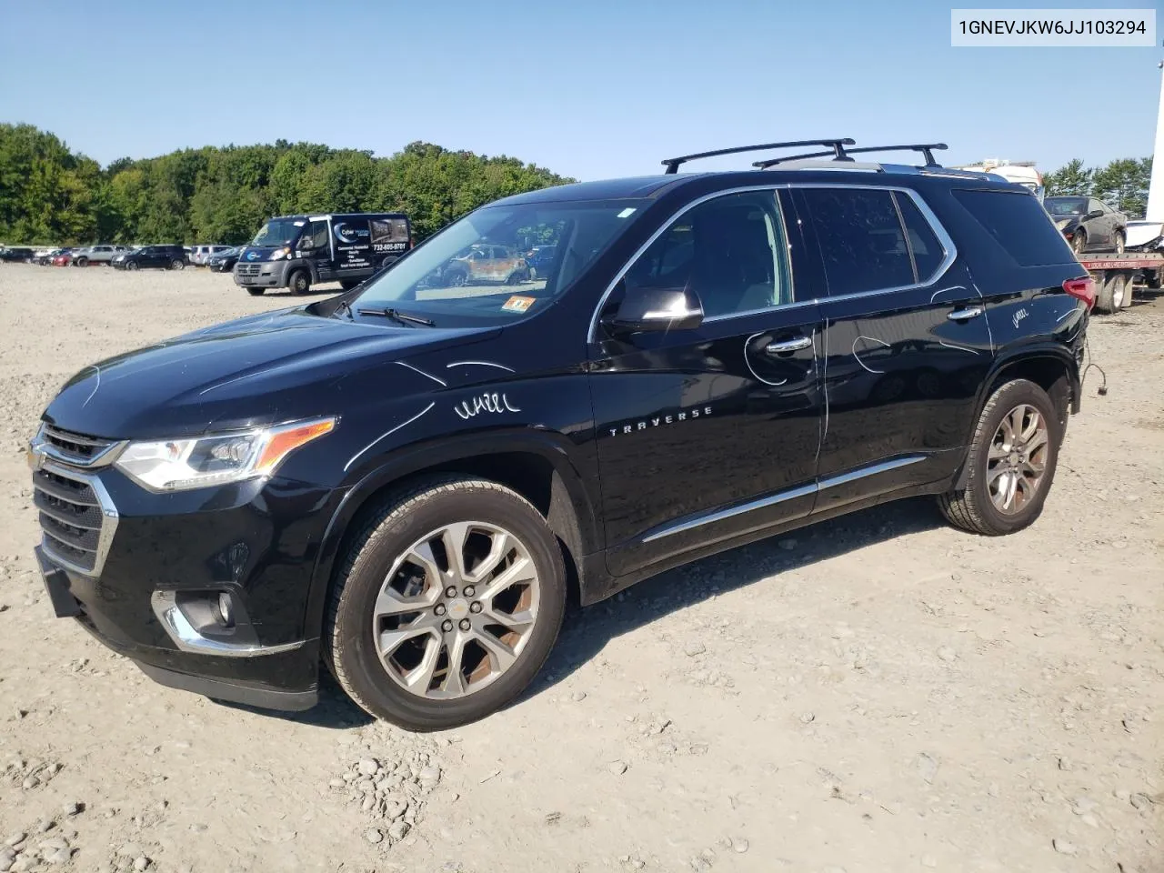 1GNEVJKW6JJ103294 2018 Chevrolet Traverse Premier