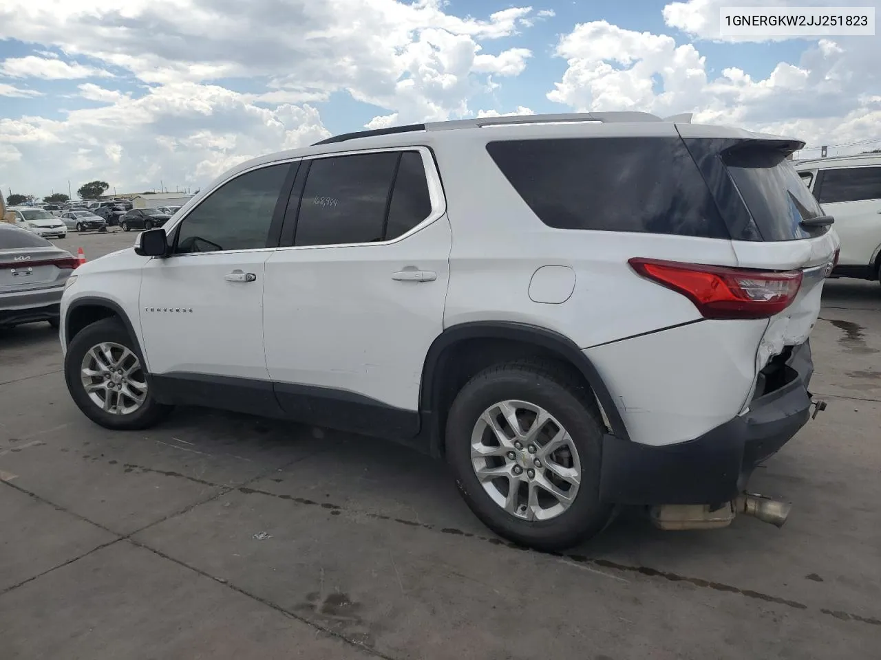 1GNERGKW2JJ251823 2018 Chevrolet Traverse Lt