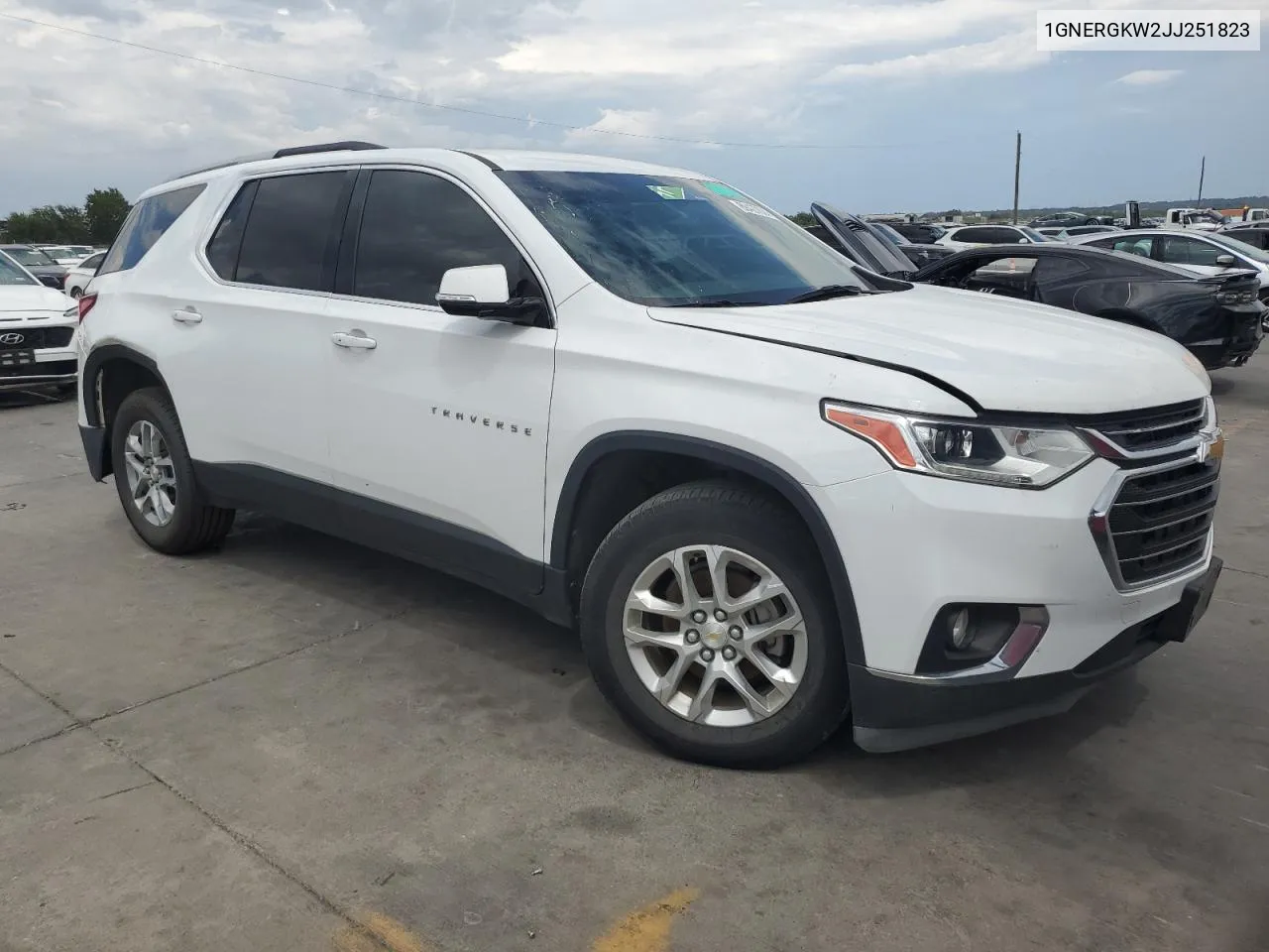 2018 Chevrolet Traverse Lt VIN: 1GNERGKW2JJ251823 Lot: 69427824