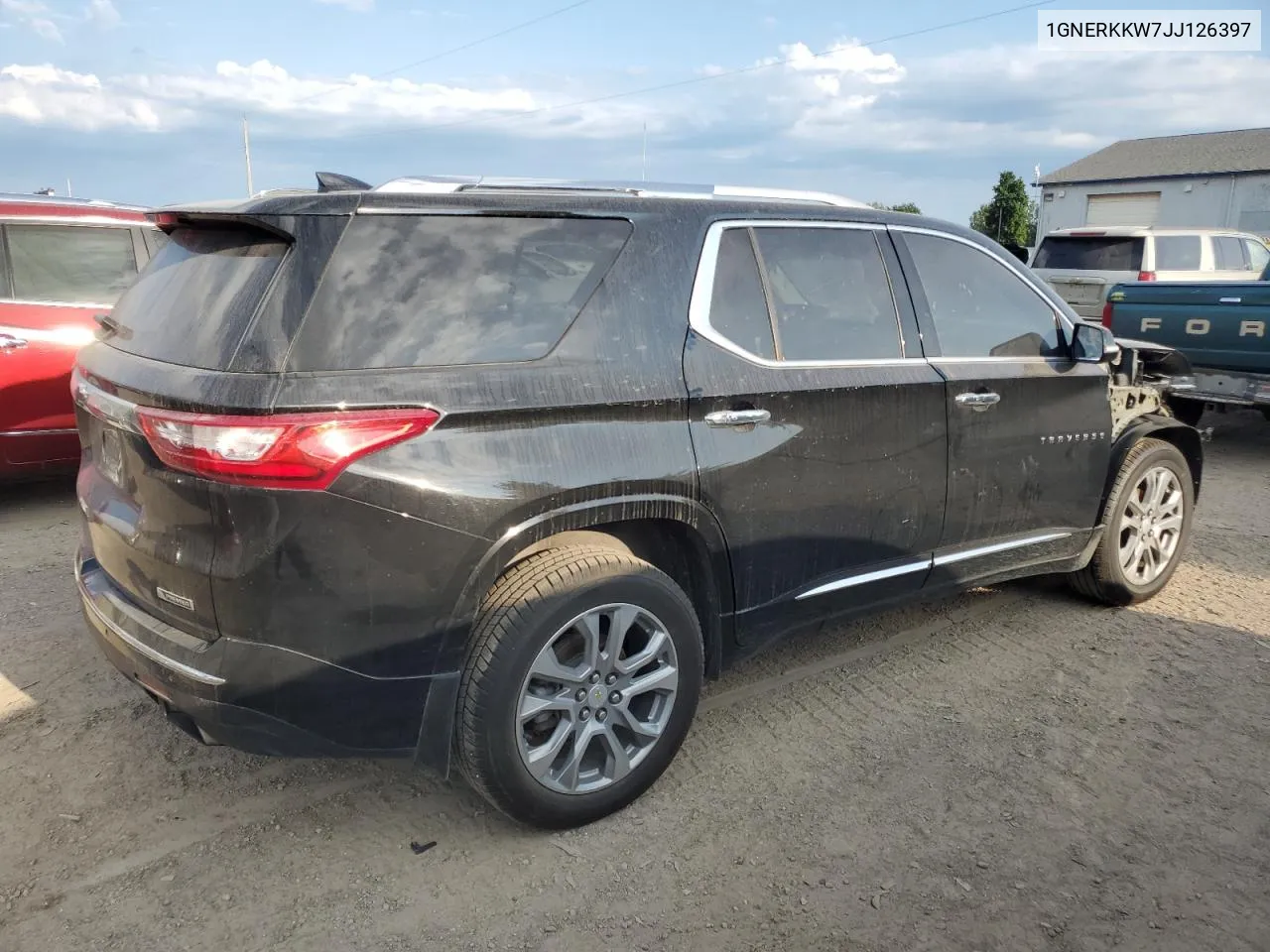 2018 Chevrolet Traverse Premier VIN: 1GNERKKW7JJ126397 Lot: 69941804