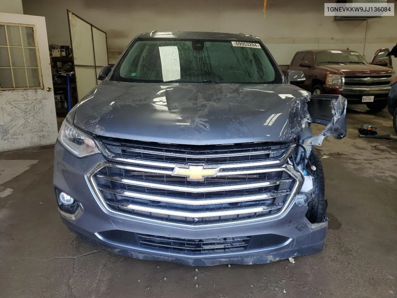 2018 Chevrolet Traverse High Country VIN: 1GNEVKKW9JJ136084 Lot: 69953204