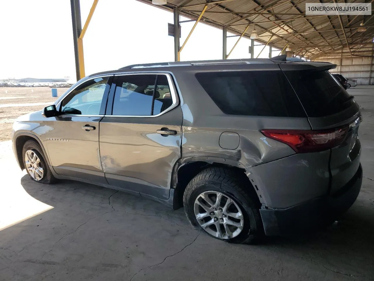 1GNERGKW8JJ194561 2018 Chevrolet Traverse Lt