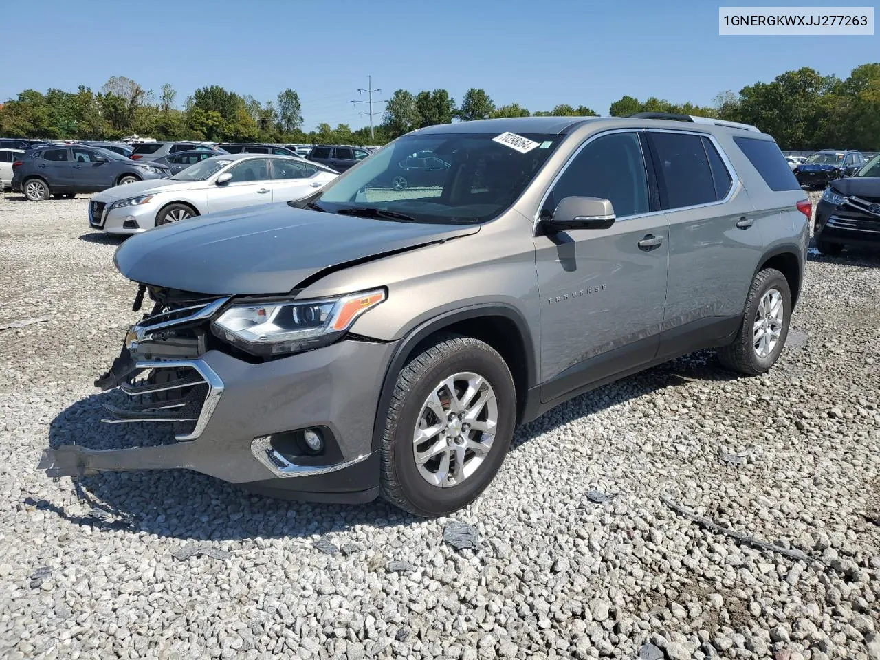 2018 Chevrolet Traverse Lt VIN: 1GNERGKWXJJ277263 Lot: 70398064