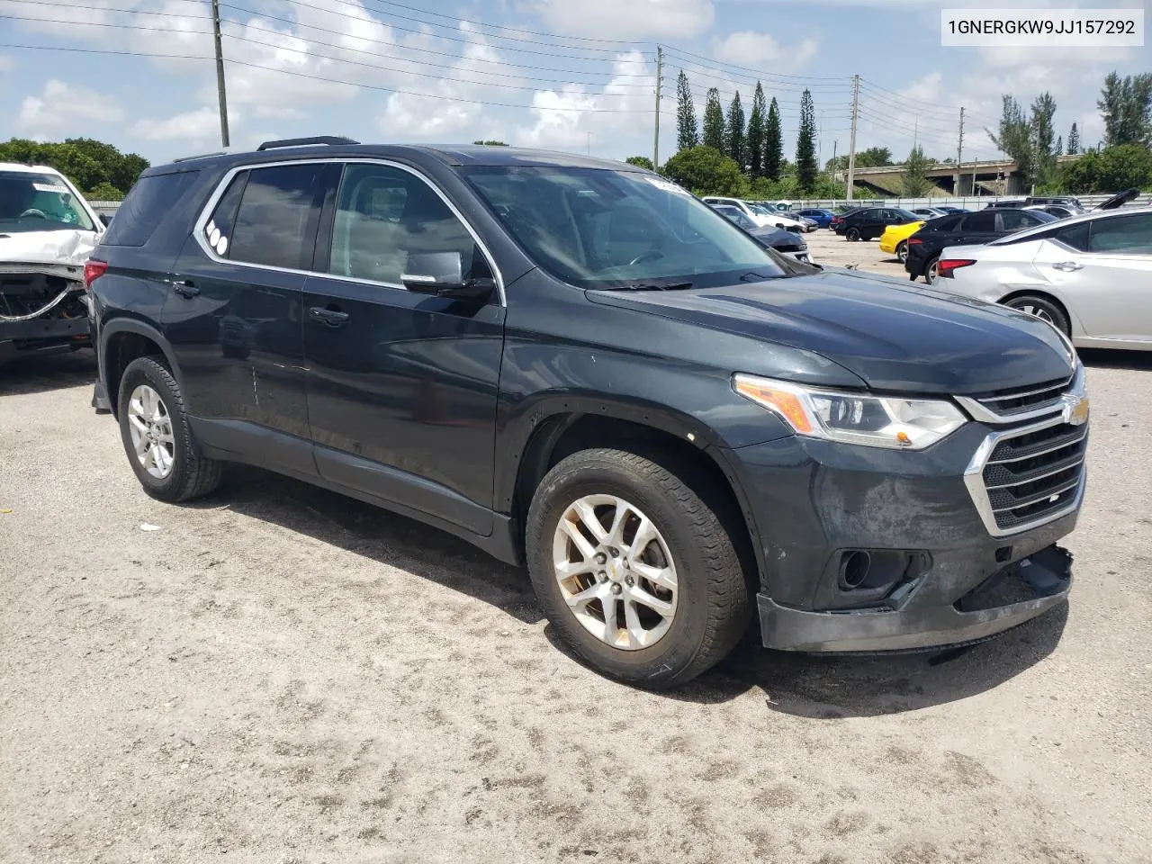 2018 Chevrolet Traverse Lt VIN: 1GNERGKW9JJ157292 Lot: 70439404