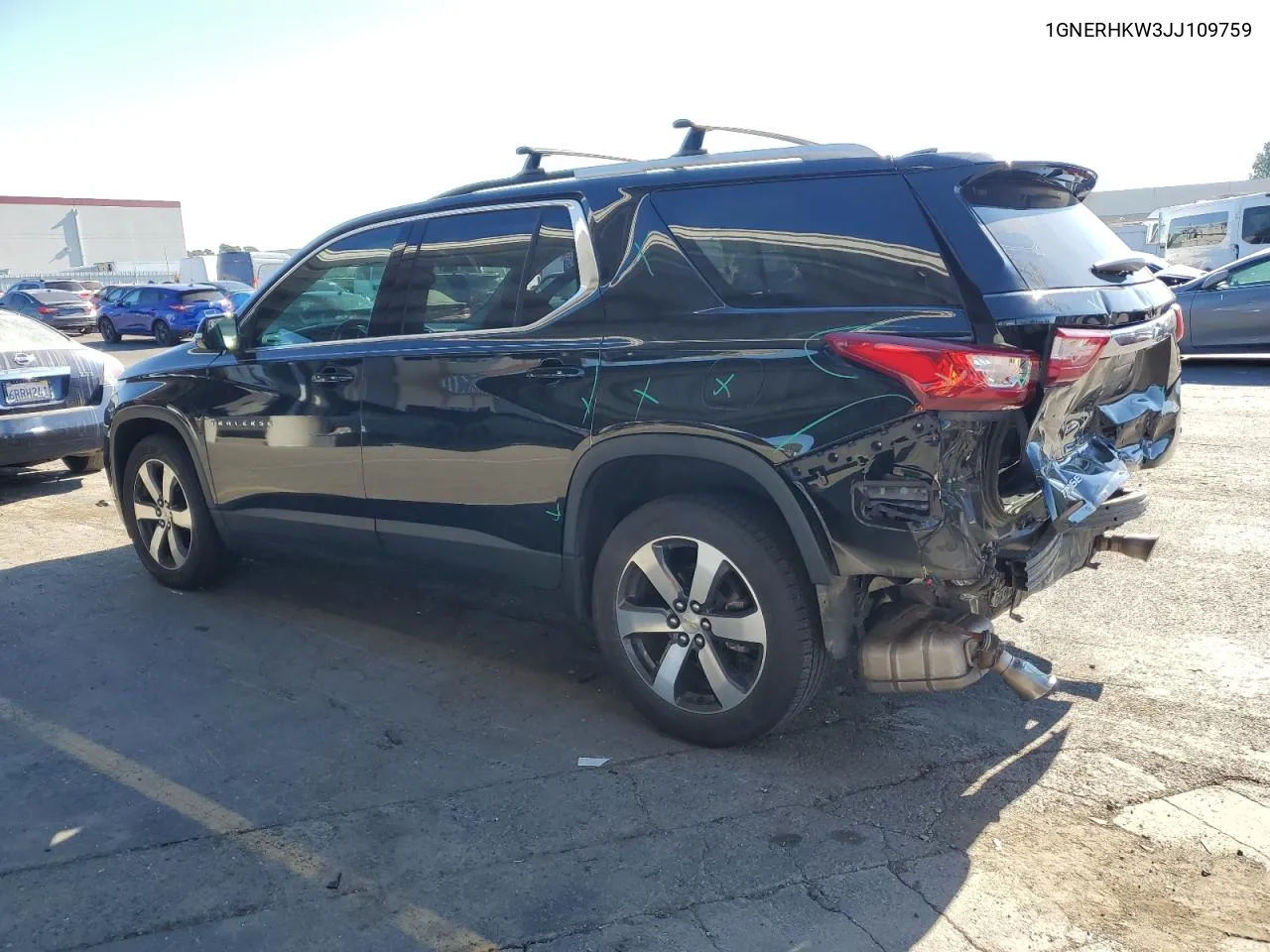 2018 Chevrolet Traverse Lt VIN: 1GNERHKW3JJ109759 Lot: 70690984