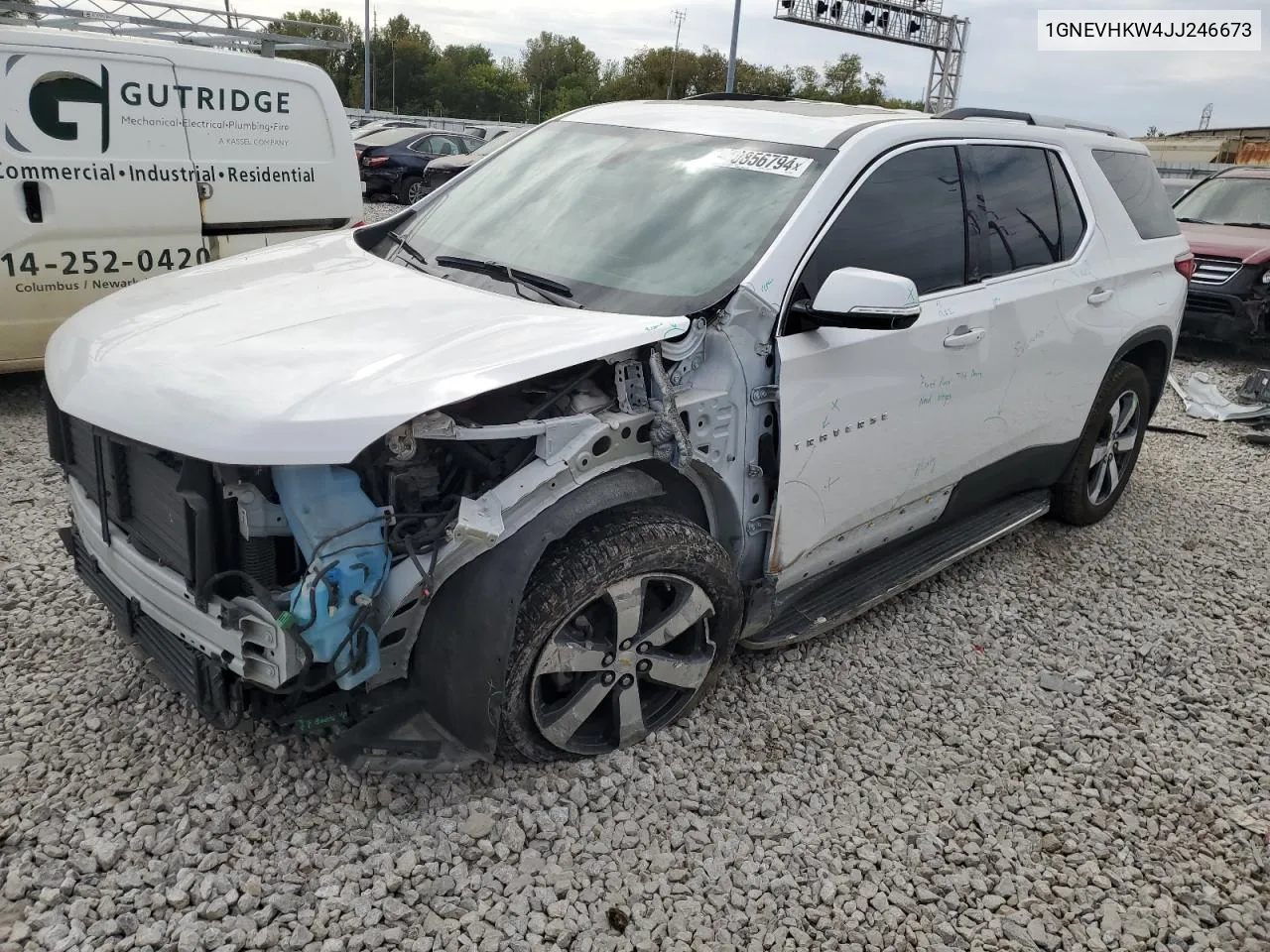 1GNEVHKW4JJ246673 2018 Chevrolet Traverse Lt