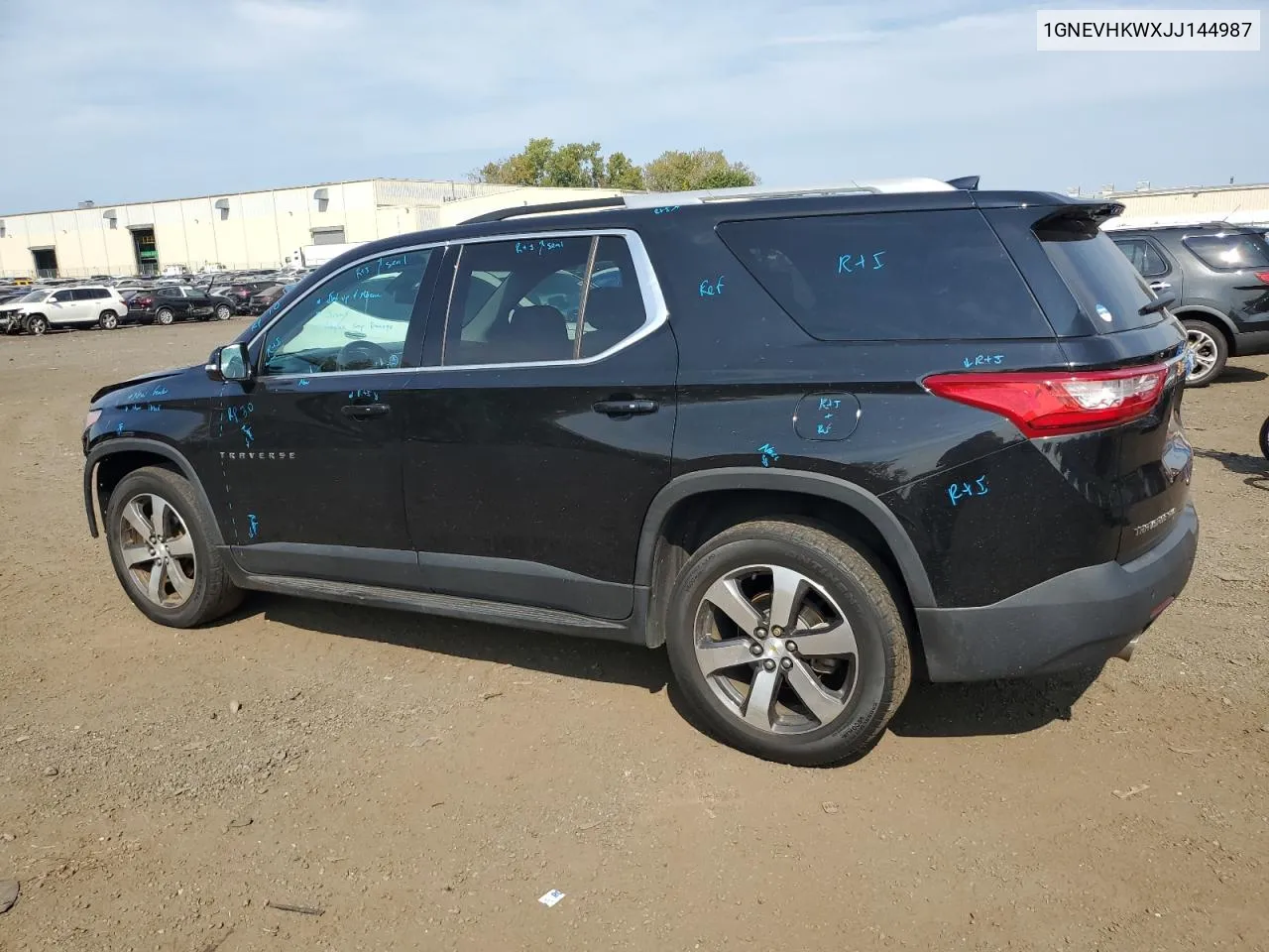 2018 Chevrolet Traverse Lt VIN: 1GNEVHKWXJJ144987 Lot: 71169634