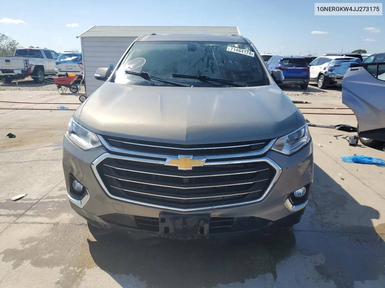 2018 Chevrolet Traverse Lt VIN: 1GNERGKW4JJ273175 Lot: 71464174