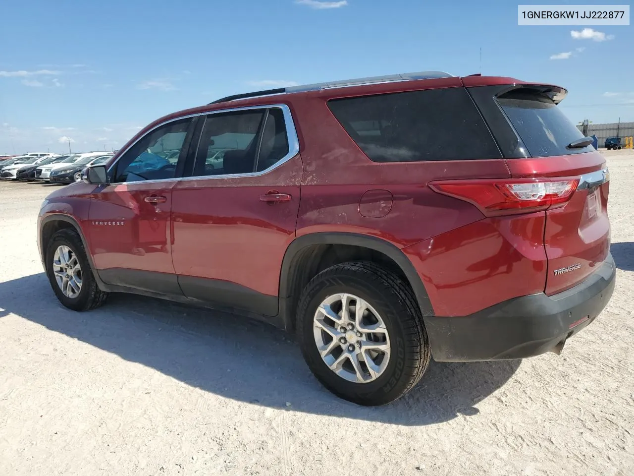 2018 Chevrolet Traverse Lt VIN: 1GNERGKW1JJ222877 Lot: 71641824