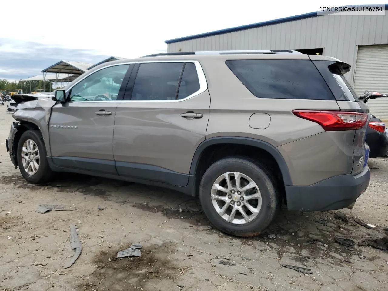 1GNERGKW5JJ156754 2018 Chevrolet Traverse Lt