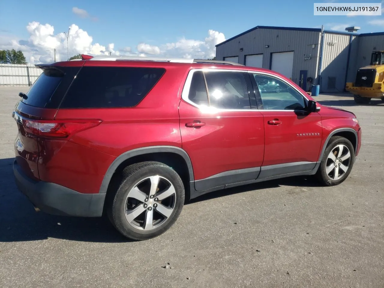 2018 Chevrolet Traverse Lt VIN: 1GNEVHKW6JJ191367 Lot: 71849514