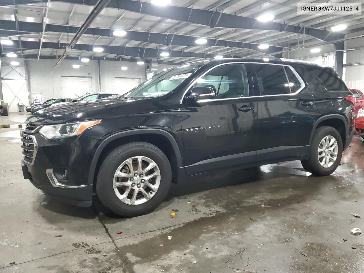 2018 Chevrolet Traverse Lt VIN: 1GNERGKW7JJ112514 Lot: 72268224