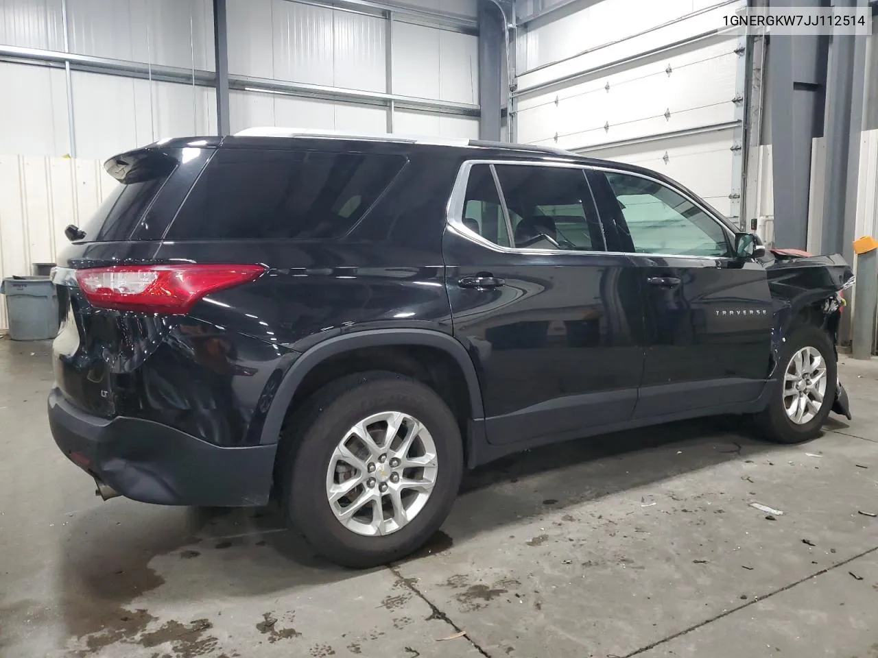 2018 Chevrolet Traverse Lt VIN: 1GNERGKW7JJ112514 Lot: 72268224