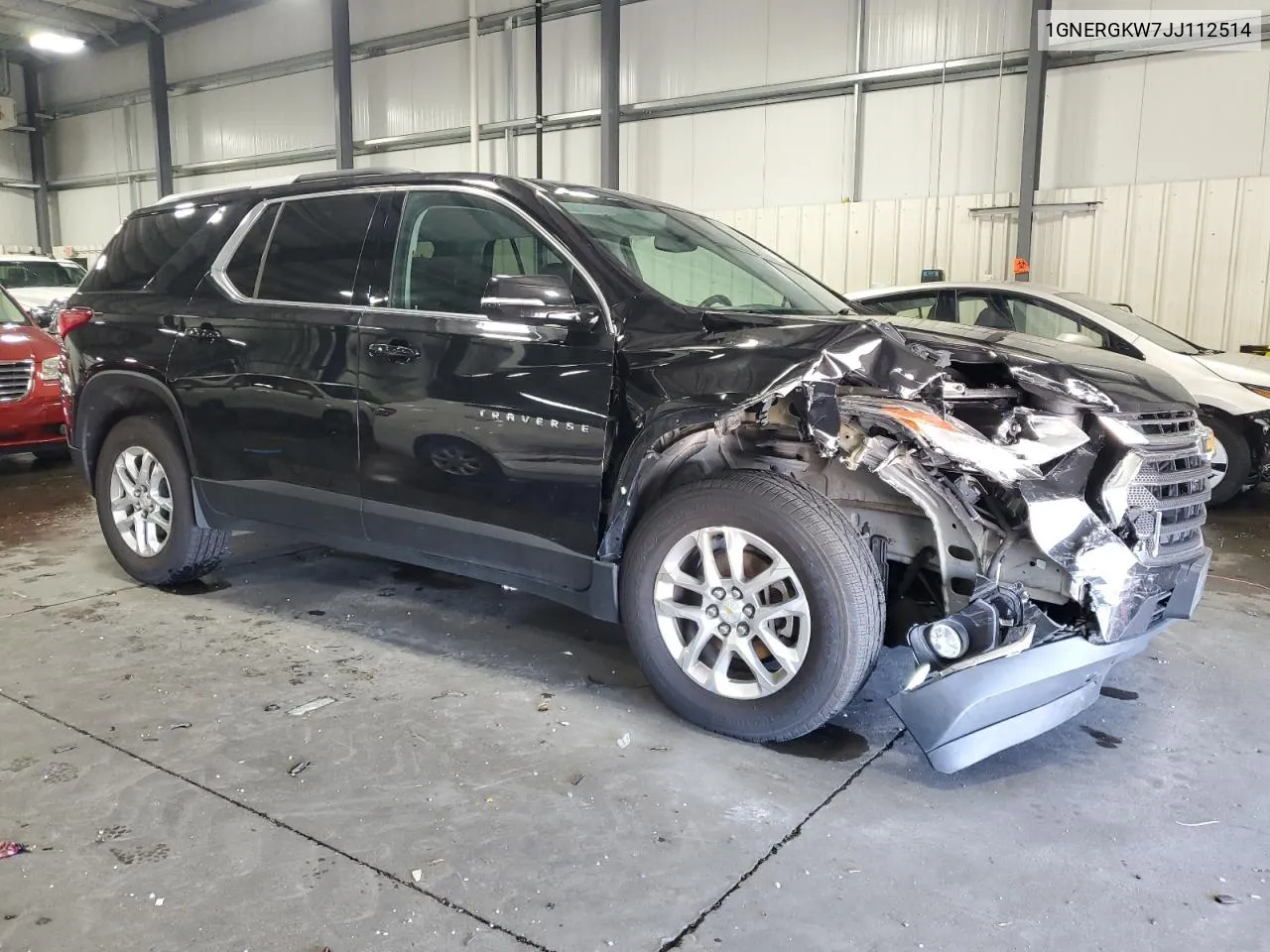 1GNERGKW7JJ112514 2018 Chevrolet Traverse Lt