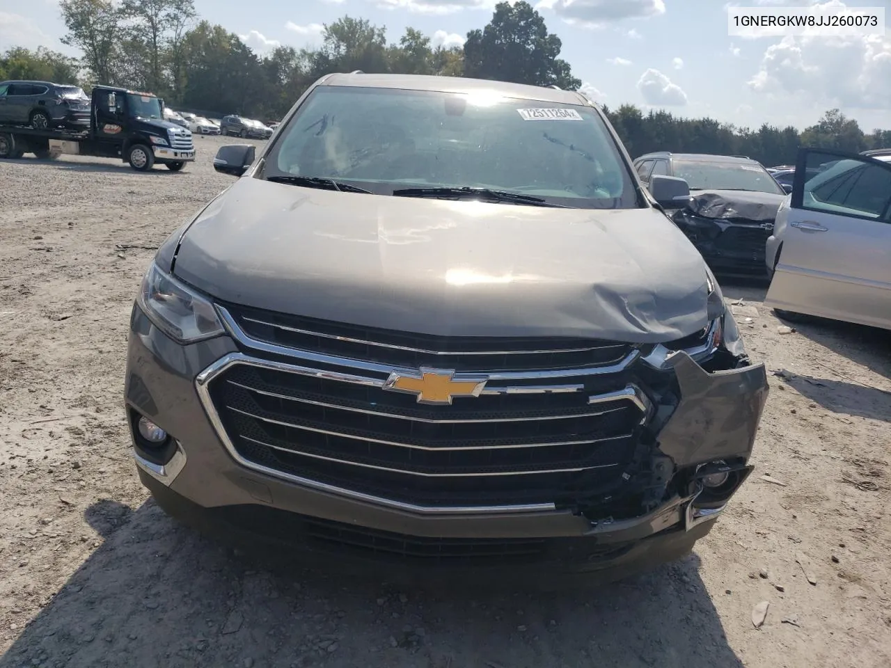 1GNERGKW8JJ260073 2018 Chevrolet Traverse Lt