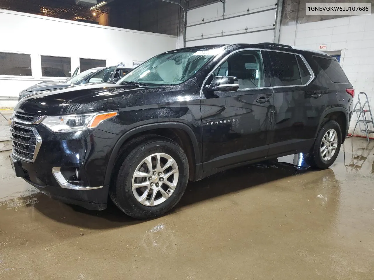 2018 Chevrolet Traverse Lt VIN: 1GNEVGKW6JJ107686 Lot: 72540524