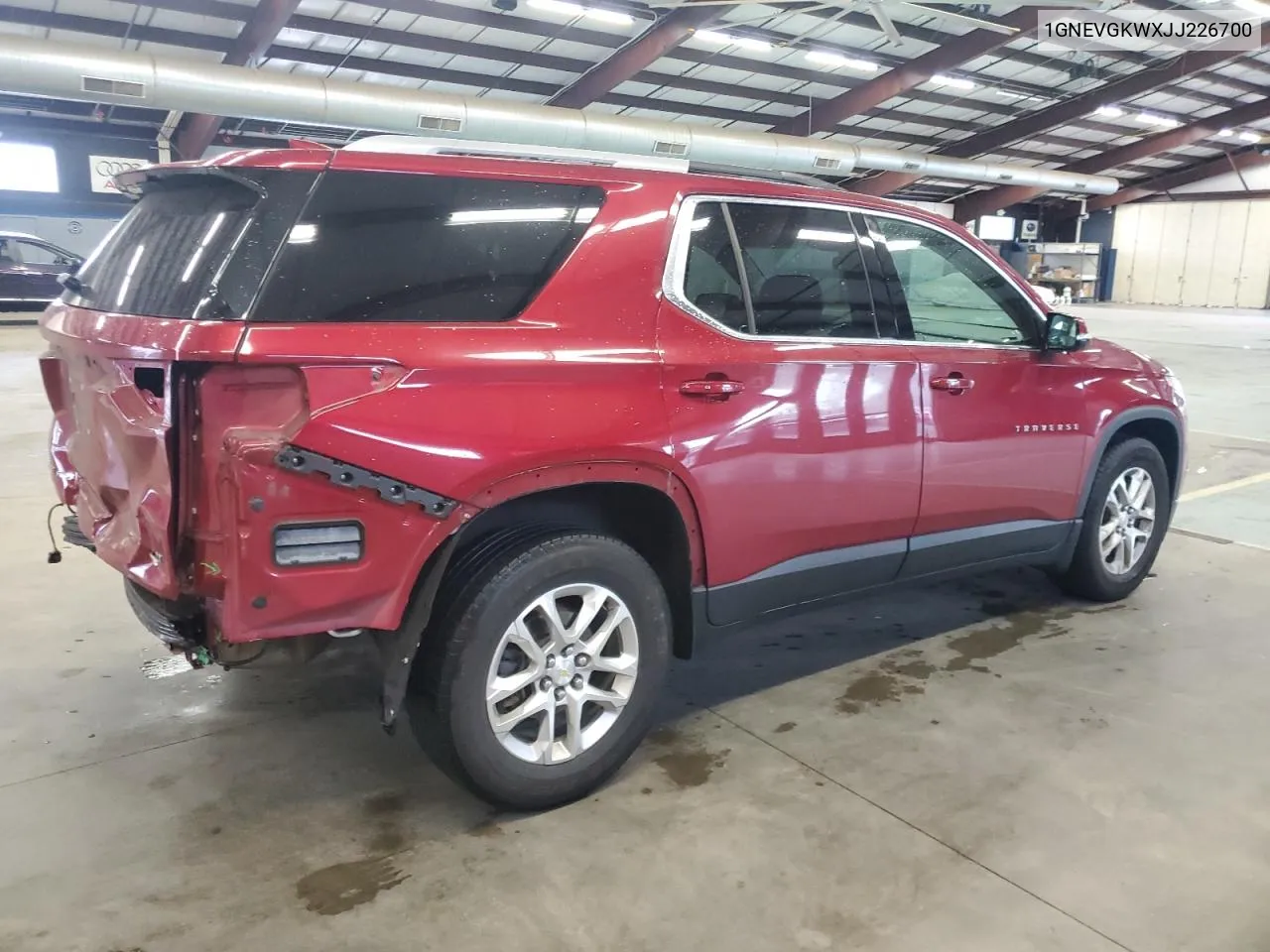 2018 Chevrolet Traverse Lt VIN: 1GNEVGKWXJJ226700 Lot: 72744624