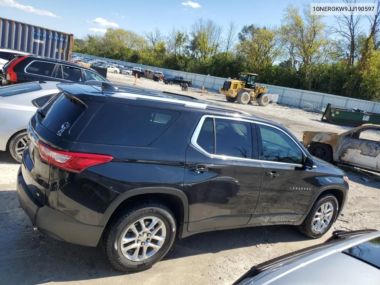 1GNERGKW9JJ190597 2018 Chevrolet Traverse Lt