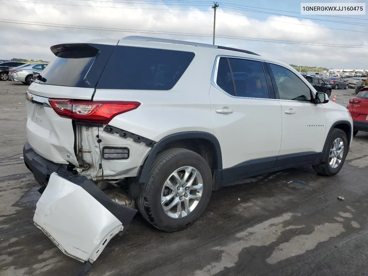 2018 Chevrolet Traverse Lt VIN: 1GNERGKWXJJ160475 Lot: 73159064