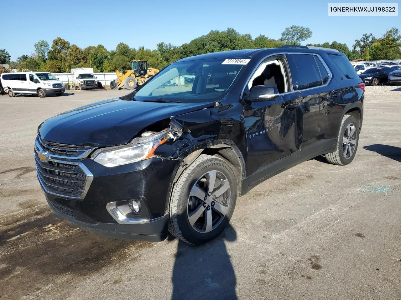 2018 Chevrolet Traverse Lt VIN: 1GNERHKWXJJ198522 Lot: 73178644