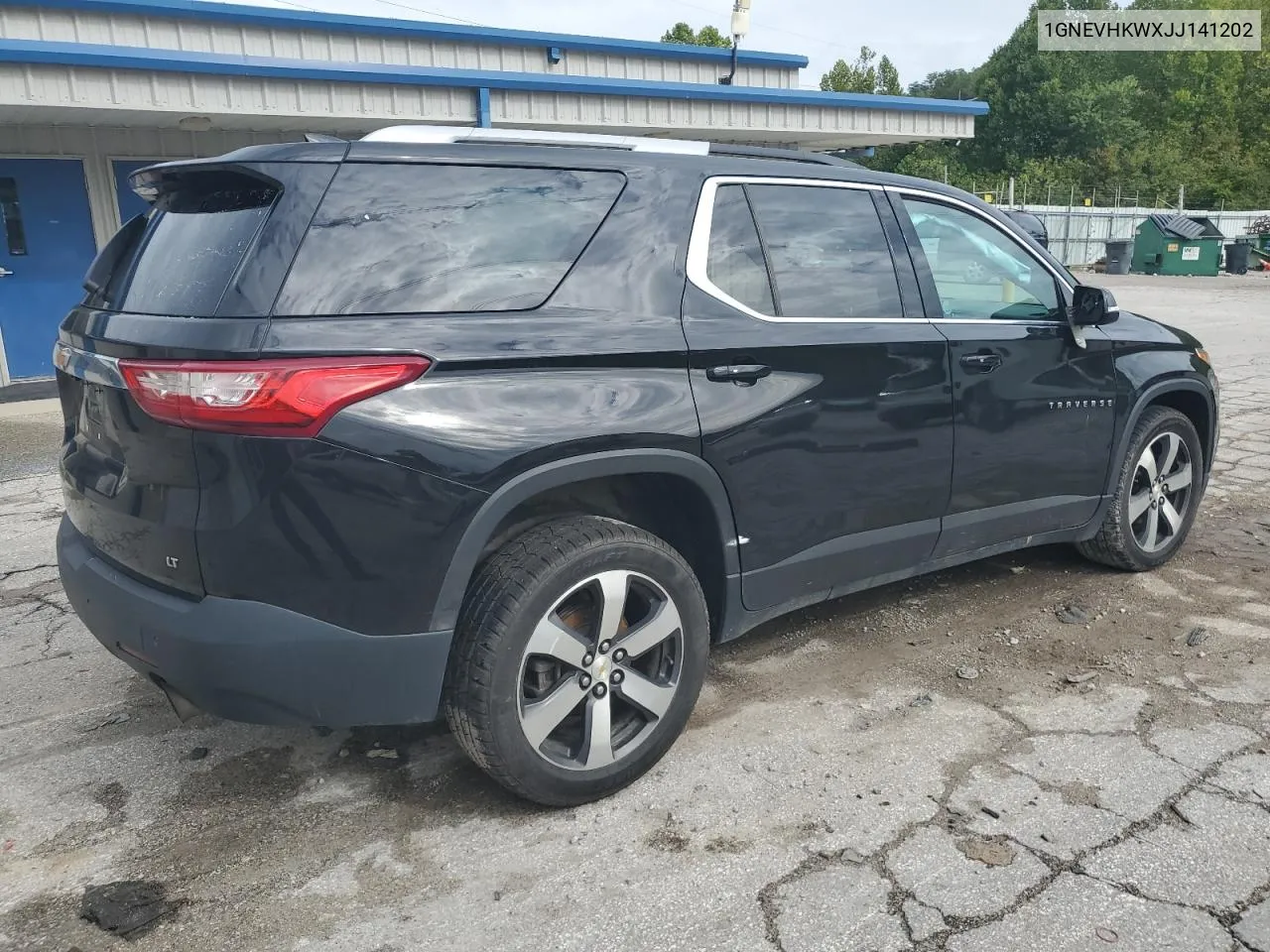 2018 Chevrolet Traverse Lt VIN: 1GNEVHKWXJJ141202 Lot: 73377754