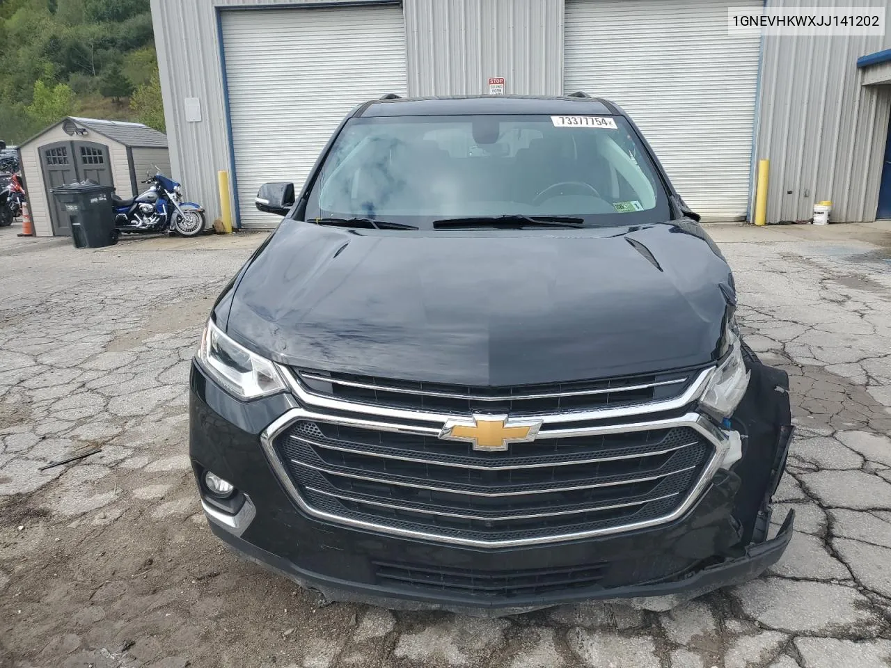 2018 Chevrolet Traverse Lt VIN: 1GNEVHKWXJJ141202 Lot: 73377754