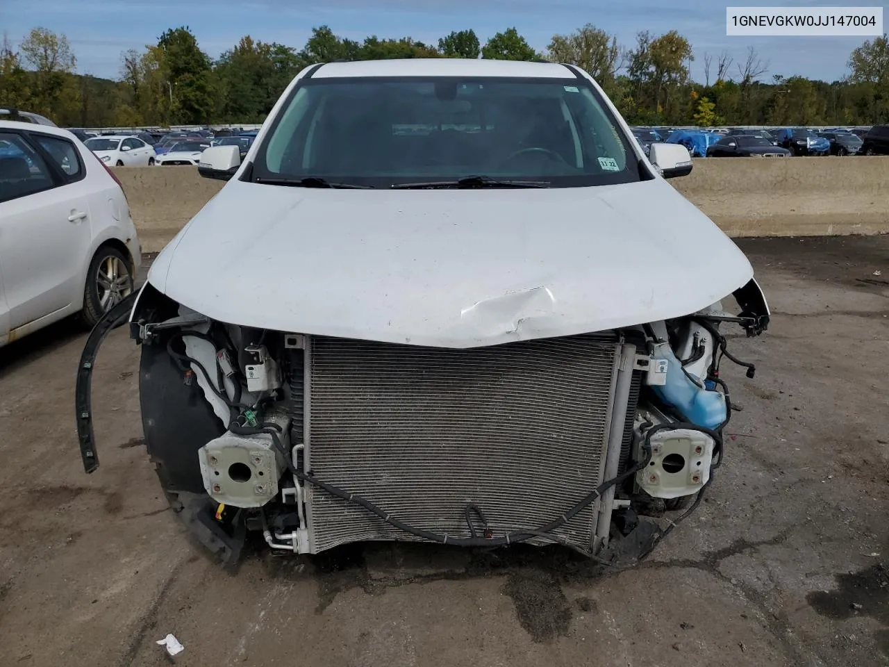 1GNEVGKW0JJ147004 2018 Chevrolet Traverse Lt