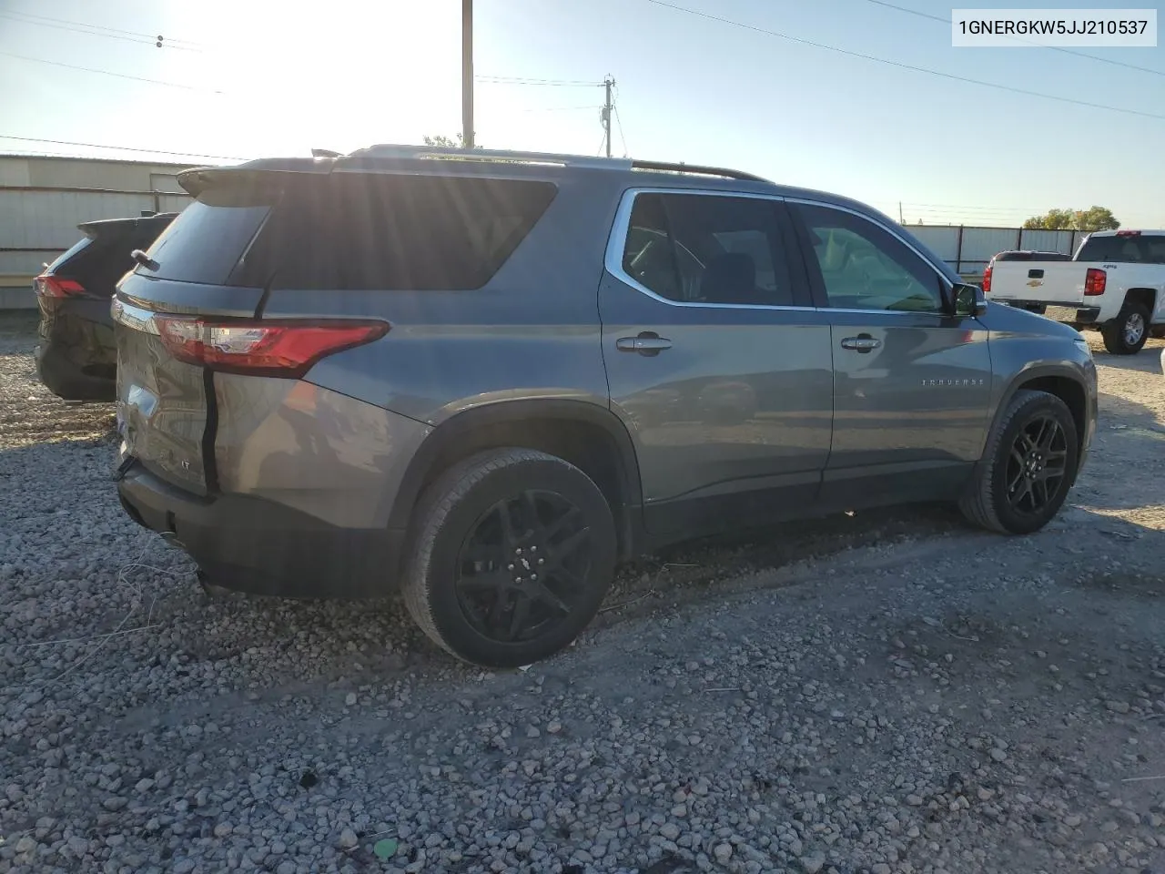 1GNERGKW5JJ210537 2018 Chevrolet Traverse Lt