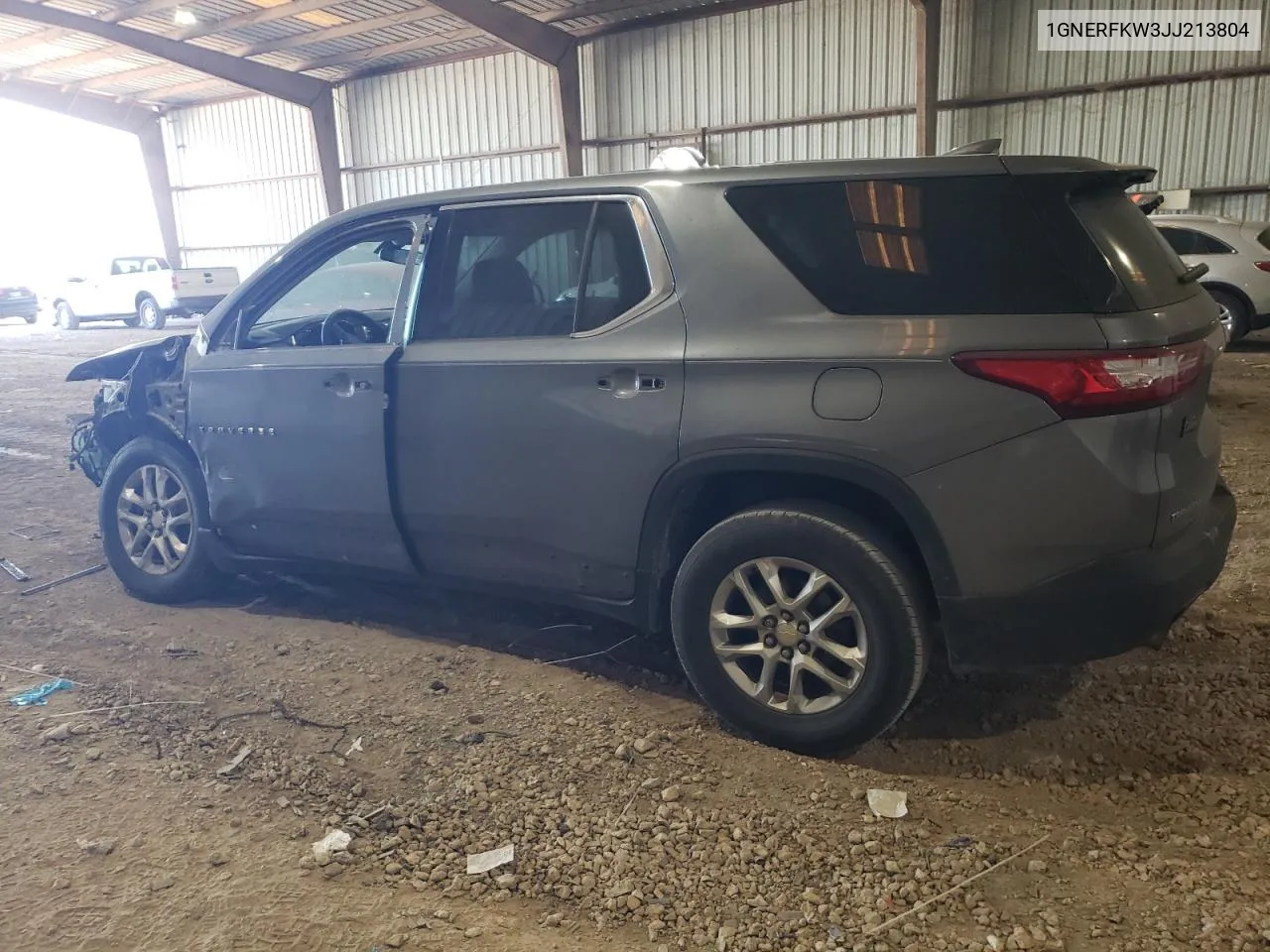 2018 Chevrolet Traverse Ls VIN: 1GNERFKW3JJ213804 Lot: 74288824