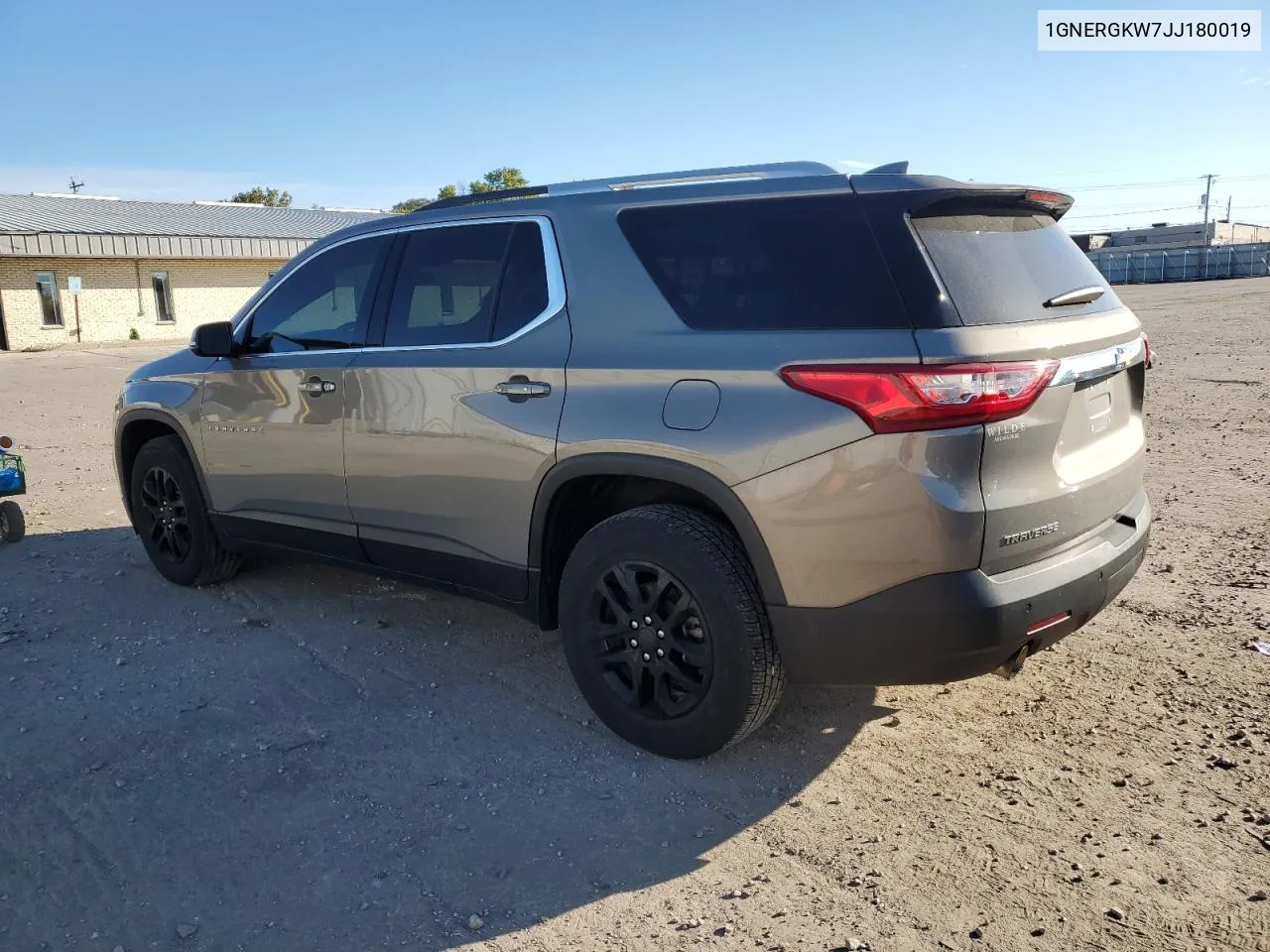 2018 Chevrolet Traverse Lt VIN: 1GNERGKW7JJ180019 Lot: 74808624