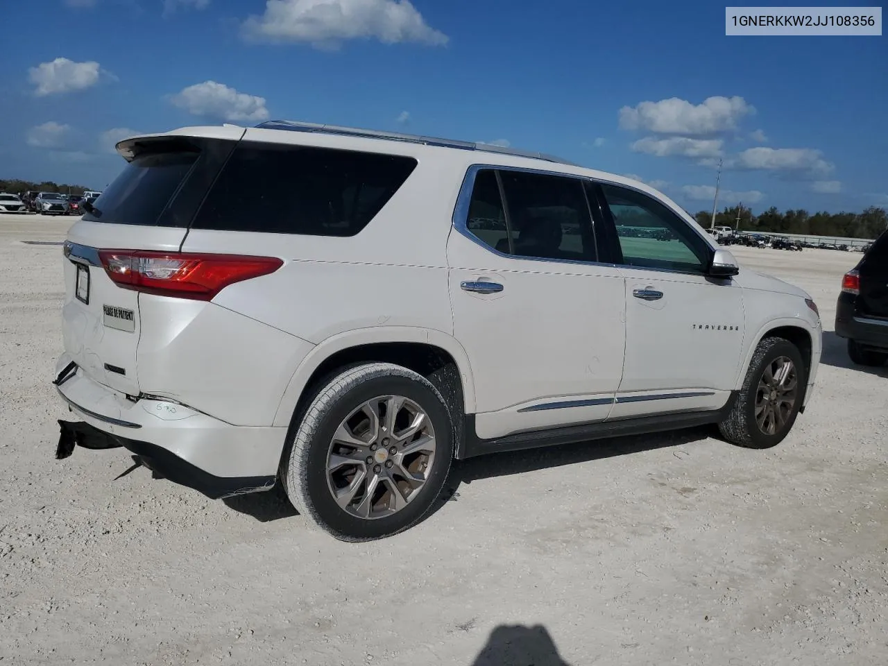 2018 Chevrolet Traverse Premier VIN: 1GNERKKW2JJ108356 Lot: 75157884