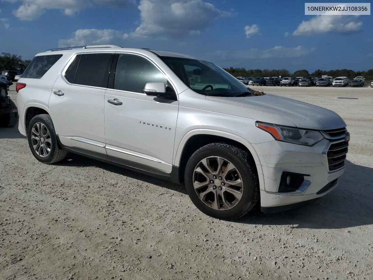 2018 Chevrolet Traverse Premier VIN: 1GNERKKW2JJ108356 Lot: 75157884