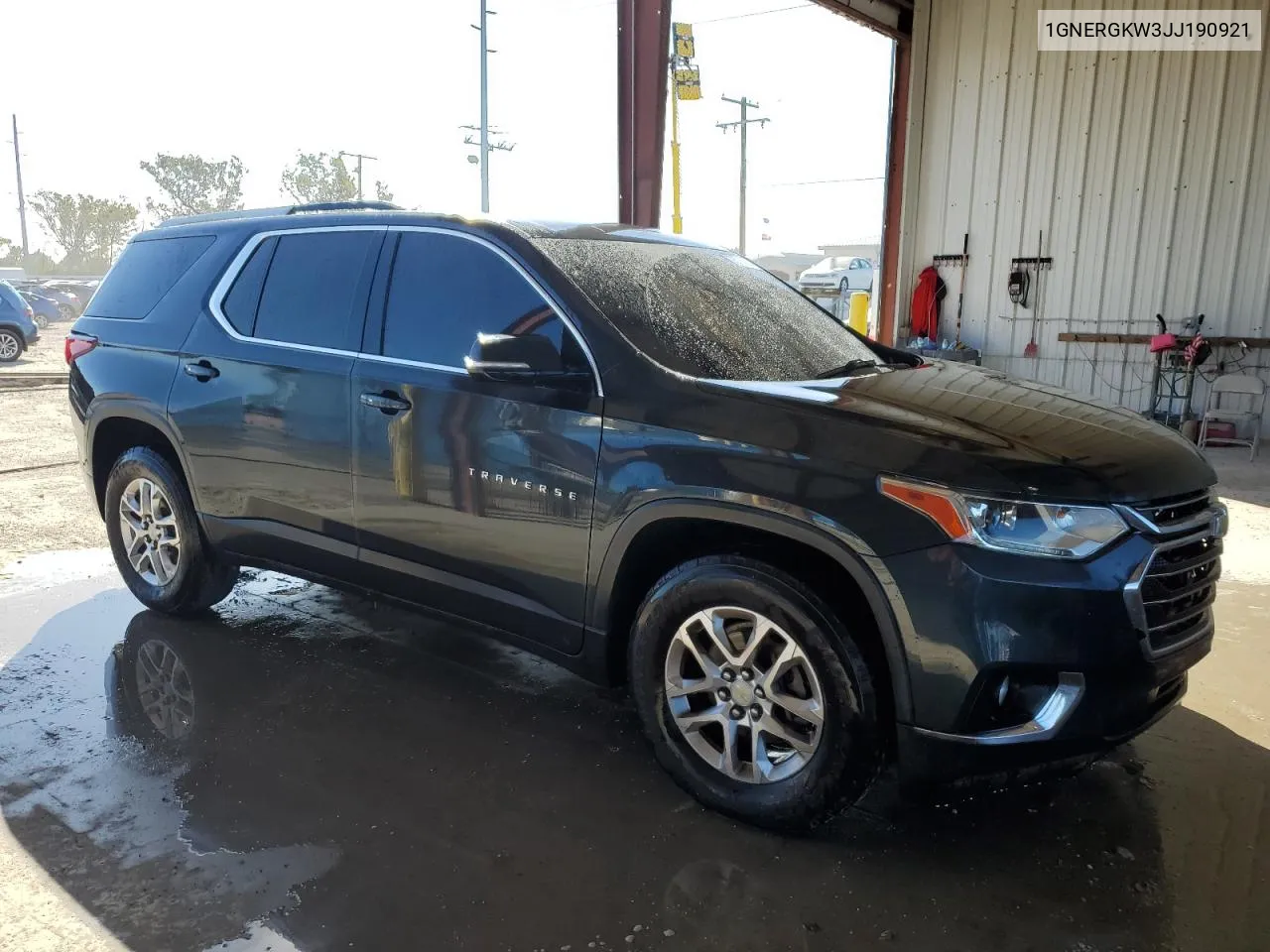 2018 Chevrolet Traverse Lt VIN: 1GNERGKW3JJ190921 Lot: 75722514