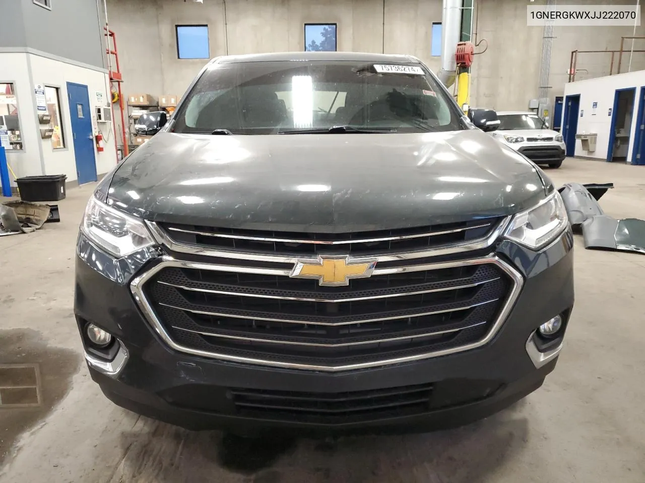 2018 Chevrolet Traverse Lt VIN: 1GNERGKWXJJ222070 Lot: 75736274