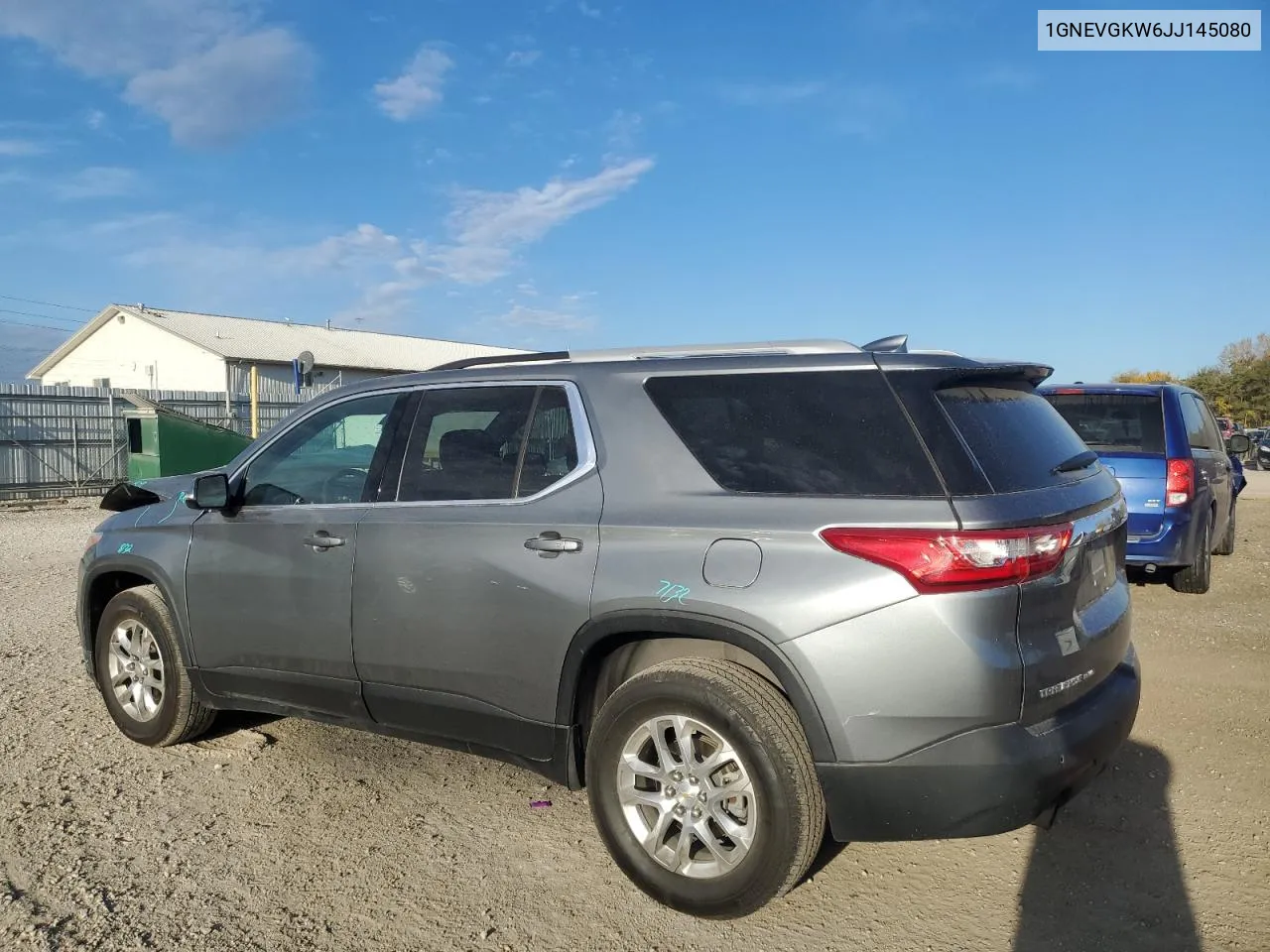 2018 Chevrolet Traverse Lt VIN: 1GNEVGKW6JJ145080 Lot: 76668504