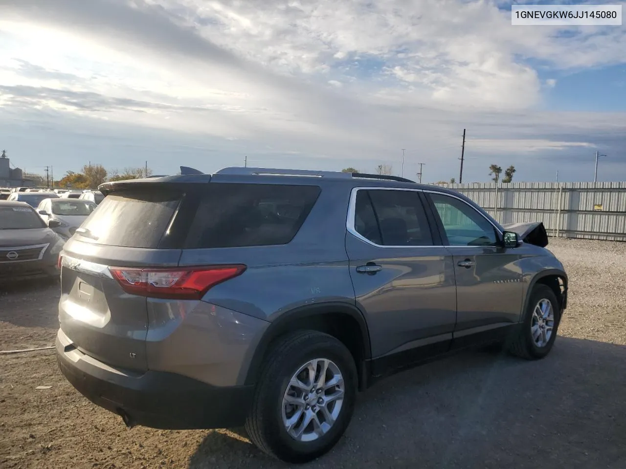 2018 Chevrolet Traverse Lt VIN: 1GNEVGKW6JJ145080 Lot: 76668504