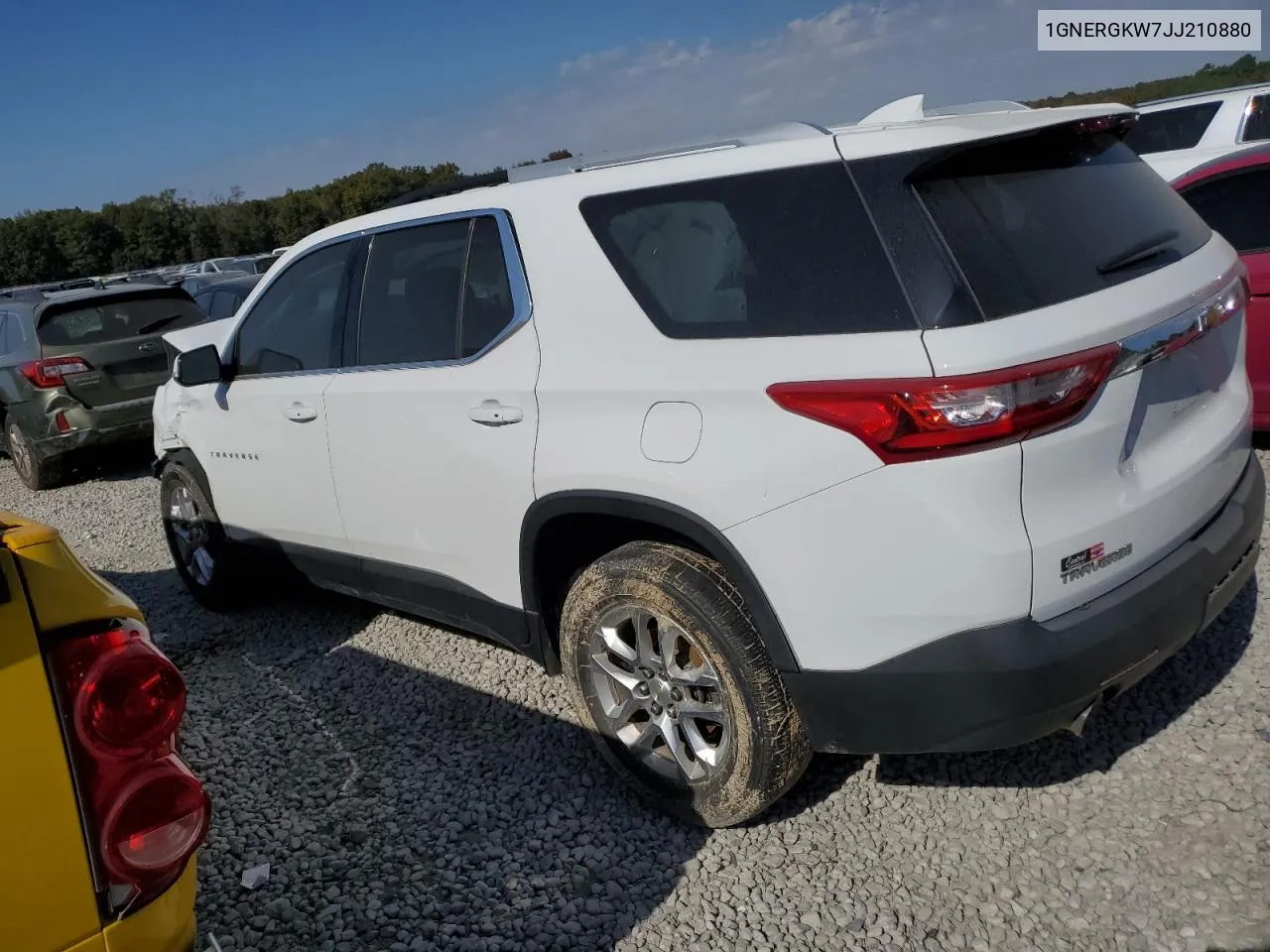 2018 Chevrolet Traverse Lt VIN: 1GNERGKW7JJ210880 Lot: 77145994