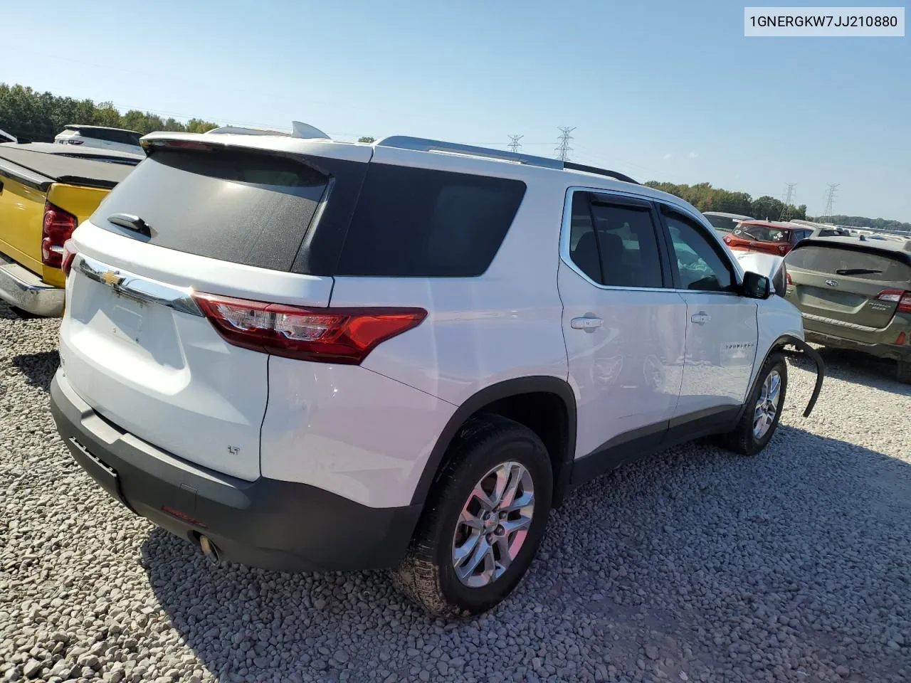 2018 Chevrolet Traverse Lt VIN: 1GNERGKW7JJ210880 Lot: 77145994