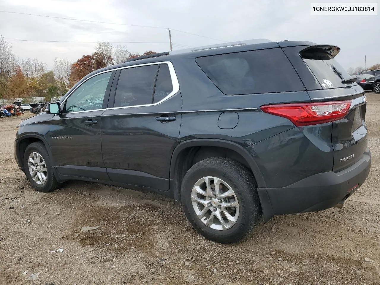 2018 Chevrolet Traverse Lt VIN: 1GNERGKW0JJ183814 Lot: 77174764