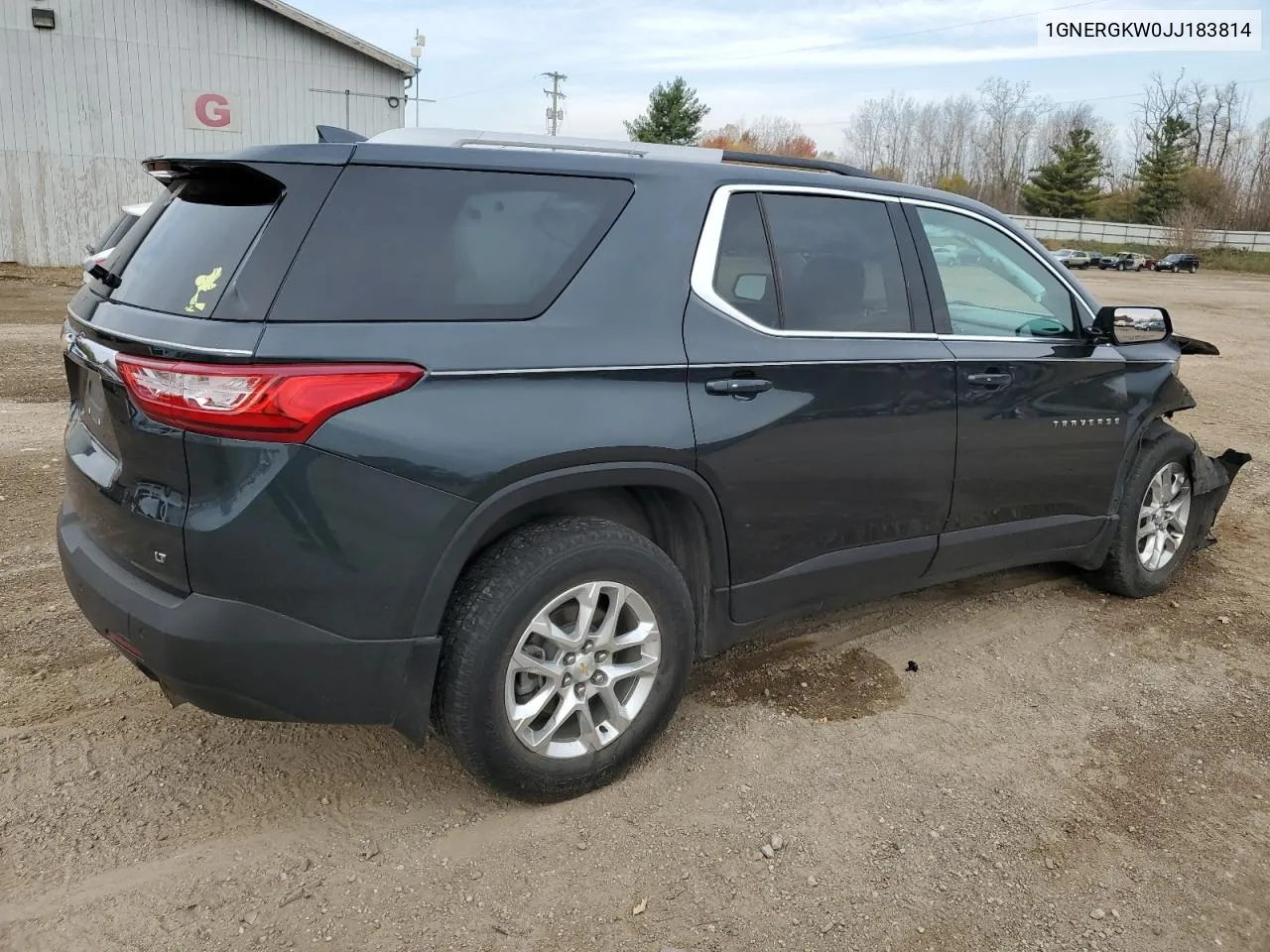 2018 Chevrolet Traverse Lt VIN: 1GNERGKW0JJ183814 Lot: 77174764